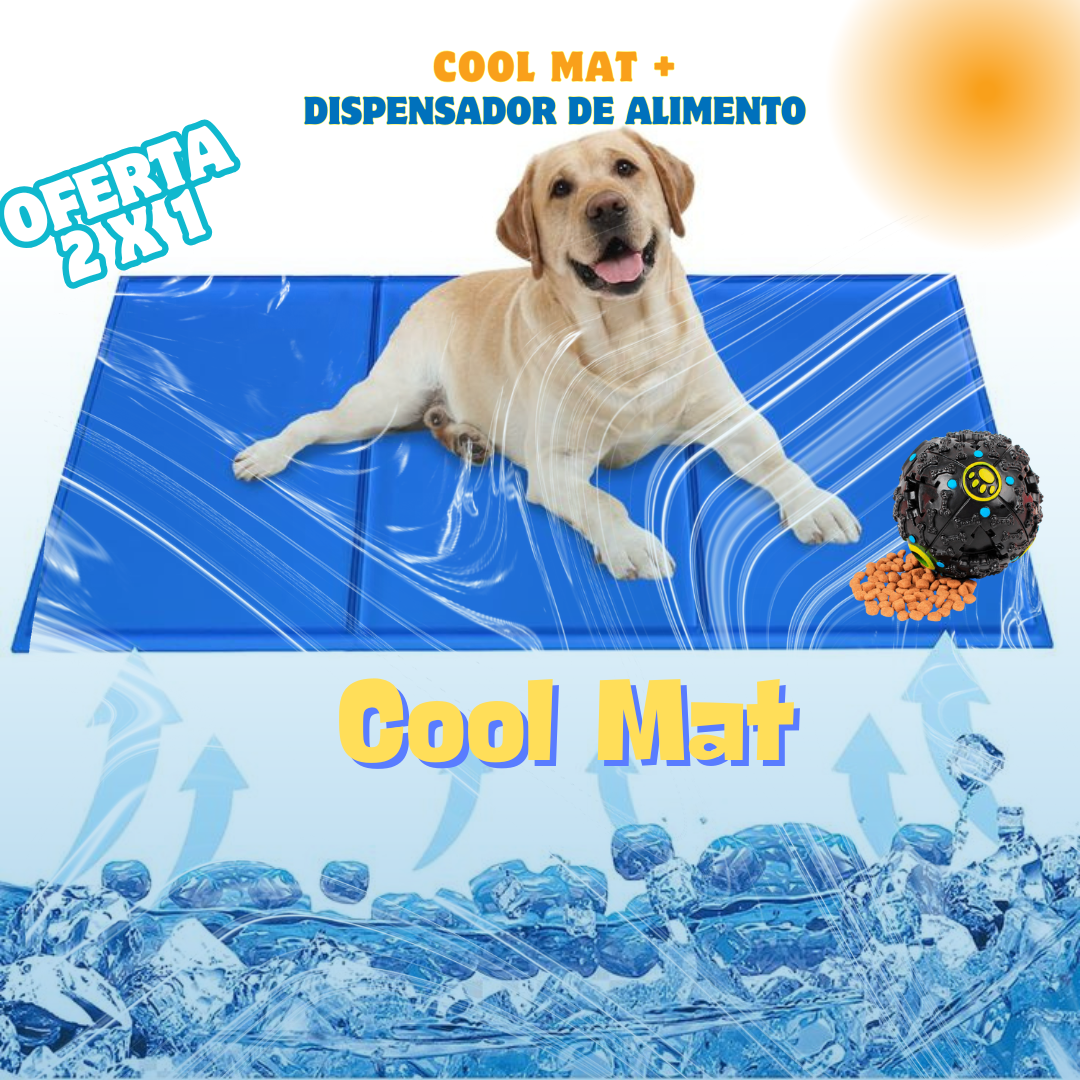 COOL MAT + PELOTA DISPENSADORA